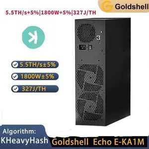 Goldshell E-KA1M KAS Miner 5.5TH/S 1800W KAS Mining Low Noise Asic KAS Server