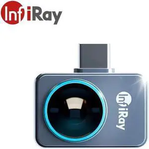 InfiRay P2 Pro Infrared Thermal Camera with Macro Lens for iPhone & Android (Without macro lens)