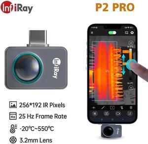 InfiRay P2 Pro Infrared Thermal Camera for iPhone & Android 256x192 IR High Resolution (Without macro lens)