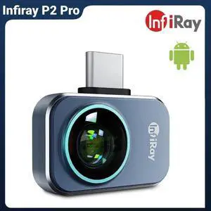 InfiRay P2 Pro Thermal Camera Android -4 to 1112 Infrared Camera for iPhone & Android (Without macro lens)
