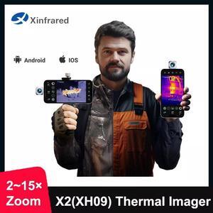 InfiRay XH09 Mobile Phone Thermal Camera 50Hz Frame Rate for Home Inspection