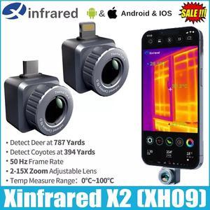 Xinfrared XH09 Thermal Imaging Camera Imager Scope for Hunting Android IOS for iPhone iOS