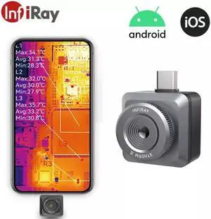 InfiRay T2L Thermal Imager PCB Circuit Fault Testing Tool Mobile Thermal Camera for iPhone iOS