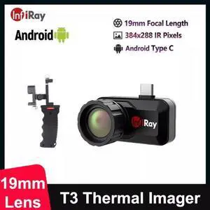InfiRay Infrared Thermal Imaging Camera T3 Outdoor Hunting Night Vision 1340m  (T3+holder)