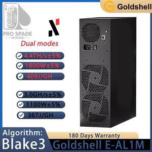 NEW Miner Goldshell E-AL1M 4.4TH 1800W ALPH Black 3 Algorithm with PSU In Stock