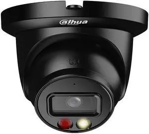 AI IPC-HDW2449TM-S-IL 4MP Smart Dual Light Eyeball WizSense Network IP Camera Support Human Detection Black 2.8mm lens