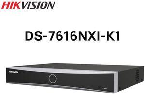 4K 12MP 16CH DS-7616NXI-K1 NVR No Poe NVR AcuSense NVR HDMI US