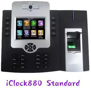 iClock880 WiFi TCP/IP Biometric Fingerprint Card Time Attendance Machine  (iClock880 Standard)