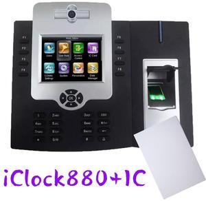 iClock880 WiFi Tcp/Ip With Camera Fingerprint Recognition Time Attendance  (  iclock880 + IC Card