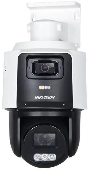 DS-2SE3C404MWG-E/14 4MP+4MP 4X PTZ 2-Way Talk PoE IP Camera TandemVu