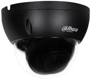 Starlight 8MP IP67 IK10 Dome IP Camera IPC-HDBW2831E-S-S2 PoE IR WDR H265+ Black 3.6mm lens