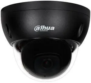 8MP Lite IR Fixed-focal Dome Network POE Camera IP67 IPC-HDBW2831E-S-S2 US Black 2.8mm lens
