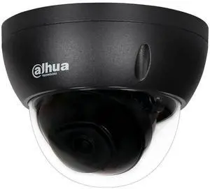 4K 8MP Starlight IPC-HDBW2831E-S-S2 IP Dome Camera IR WDR PoE Black 3.6mm lens