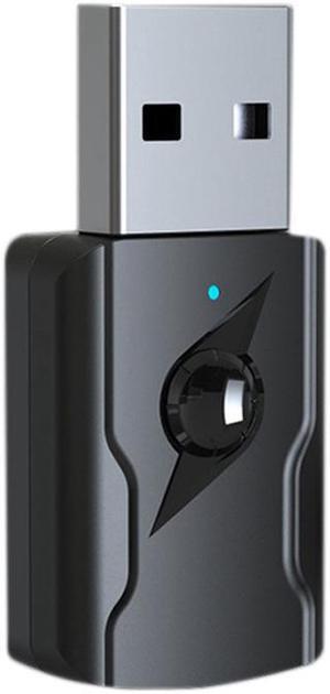 5.0 Bluetooth TX 3.5Mm AUX RX USB Bluetooth 5.0 Adapter Dual Output Computer Audio Adapter BT5.0, A2DP, AVRCP