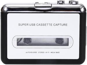 Cassette Capture Radio Player Cassette Tape to MP3 Converter Capture Audio Music Player Tape Cassette Recorder Via USB