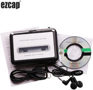 Original EZCAP Micro USB Analog Tape Cassette to MP3 Digital for PC Audio Converter Capture English Song Walman Music Player