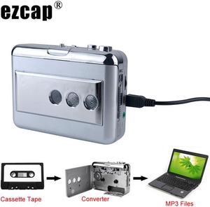 Cassette Radio Player USB Cassette Tape to MP3 Converter Capture Audio Music Player Tape Cassette Recorder