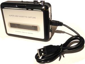 EzCAP218 Tape cassette to USB2.0 Computer converter, convert old  Music Tape cassette  to Digital MP3 format on Your Computer