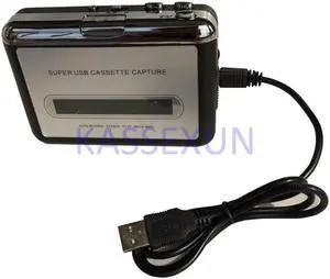 usb walkman player converter, convert tape to mp3 save in computer for Window, MAC, Linux OS