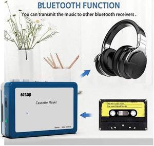 Original Ezcap215 NEW Walkman Cassette Player Wireless Transmit Old Tape Music To Bluetooth Earphone Receiver Headset Speaker