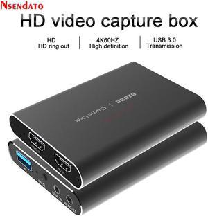 Ezcap 311P 4K USB HD Video Capture Card 1080P 60fps Recording HDMI-compatible USB3.0 Audio Video Capture Live Streaming Device