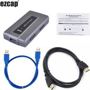 1080P 60fps USB 3.0 Video Capture Card HDMI Recording Box OBS Game Live Streaming for ZOOM Skype Business Meeting Screen Sharing