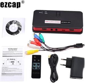 Ezcap284 USB Flash Disk 1080P HDMI Video Capture Card Game Recording Box Video Grabber for XBOX PS3 PS4 TV Box PC One Key Record