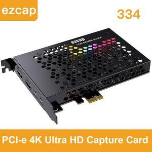 4K 60fps HDR Loop PCI-e HDMI Video Capture Card 4K@30 1080P@120FPS Game Recording Live Streaming for Nintendo Switch PS4 Xbox PC