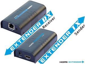 Genuine LKV373 V2.0 1080P HDMI Extender Up to 394ft /120M Over UTP/STP Cat5e / Cat6 Supports one TX to many RXs by LAN Router/Switcher for HDTV STB,DVD,PS3, etc