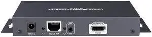 Only 1 Receiver, LKV383Matrix-4.0 1080P HDMI Extender with IR 394ft /120M Over Single Cat5 /Cat6 /Cat7 Ethernet Network and LAN Router/Switcher for HD STB,DVD,PS3, etc Supports TCP/IP by Ethernet