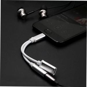 1Pcs USB Type C to 3.5mm jack audio splitter headphone cable Earphone aux 3.5mm Adapter charger usb c for huawei