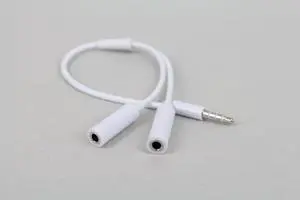 1Pcs Dinto 3.5mm jack 1 Male to 2 Female Headphone Stereo Earphone Headset Audio Splitter Adapter Cable For iPhone ipod Samsung