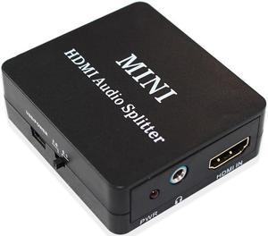 1Pcs 1080P HDMI Input aduio Splitter converter Adapter to hdmi audio with SPDIF+R/L Output Audio Video HDMI Converter