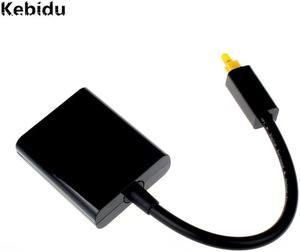 1Pcs Mini USB Audio&Video Cables Digital Toslink Optical Fiber Audio 1 to 2 Female Splitter Adapter Micro Usb Cable Accessory