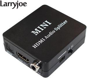 1Pcs HDMI to HDMI Optical SPDIF Suppport 5.1 Audio Video Extractor Converter Splitter Adapter