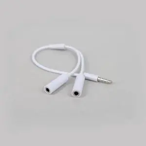 1Pcs Headphone Adapter One Male to Two Female One two Audio Line Couple Headphone Divider Splitter