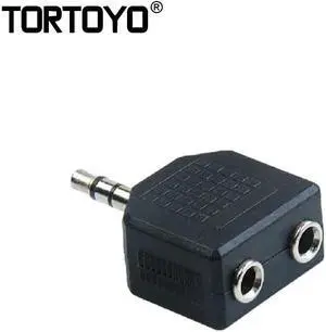 1Pcs 3.5mm 1 Male Plug to 2 Female Jack Multi Media MP3 MP4 Headphone Earphone Headset Digital AUX Audio Splitter Adapter Connector