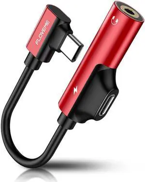 1Pcs 2 in 1 Type C Adapter Type C Audio Charging Adapter 3.5mm Jack Earphone Splitter Cables For Samsung S8 S9 Xiaomi Huawei