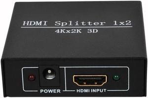 1Pcs 30Hz Uhd 4Kx2K Hdmi 2.0 Splitter 1X2 Support Hdcp 1.4 3D Hdmi Splitter 2.0 1 Input 2 Output Switch Box For Ps4 Blu Ray Dvd Hdt