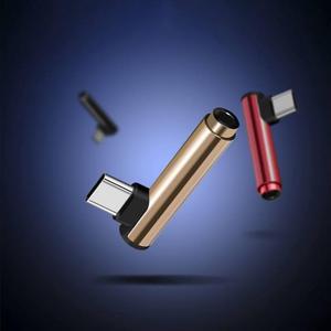 1Pcs Headphone Adapter Typec to 3.5mm jack Audio Adapter Type C AUX Audio Splitter for xiaomi 6 Letv / 2.2 pro / max 2 / pro 3