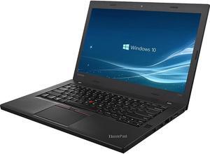 Lenovo Laptop ThinkPad T460 Intel Core i5 6th Gen 6300U (2.40GHz) 16 GB Memory 512 GB SSD Intel HD Graphics 520 14.0" Windows 10 Pro 64-bit