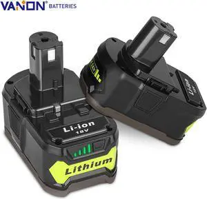 2X 6.5Ah For Ryobi P108 18Volt One+ Plus High Capacity Battery Lithium-Ion New