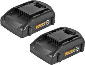 2Pack for Worx WA3520 Power Share 3.0AH Battery 20V WA3525 WA3520 WG166 WG151s WG155s