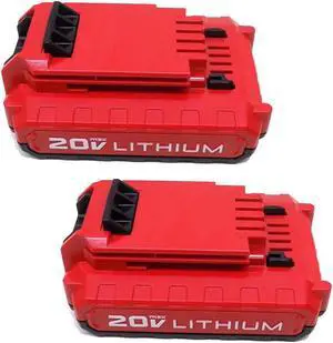 Vanon 2Pack 3.0Ah for Porter Cable PCC685L PCC680L PCC681L 20V Max Lithium-Ion Battery