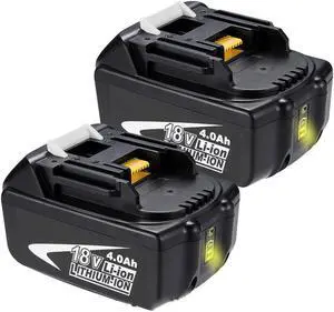 Vanon 2Pack For Makita 18V LXT Li-ion BL1840 Battery BL1830 BL1850 BL1860 194230-4 LED Gauge