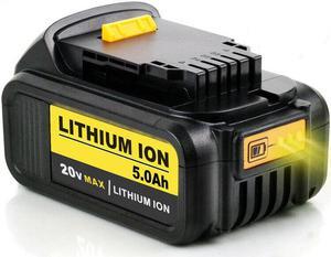 Vanon For Dewalt 20V Max XR 5.0Ah Lithium Battery DCB204 DCB205 DCB206 DCB206-2