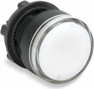 SCHNEIDER ELECTRIC ZB5AW31 Illuminated Push Button Operator, 22 mm, White