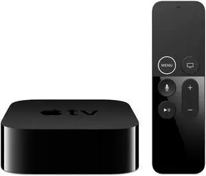 Apple TV 32GB 1080p HD Streaming Media Player with Dolby Digital and Voice search by Asking the Siri Remote (4th Generation), Black