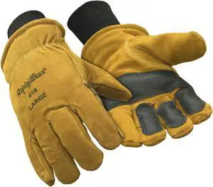 Refrigiwear Cold Protection Gloves,  L,  Fleece Lining,  Gold,  1 PR 0419RGLDLAR