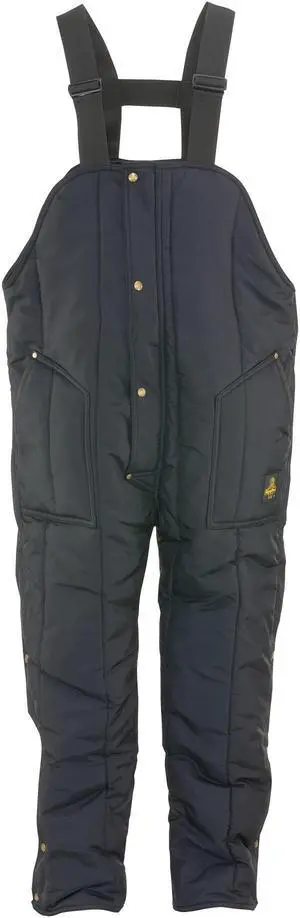 REFRIGIWEAR 0385RNAV2XL 0385 Insulated Bib Overalls, Nylon, 6 oz Fabric Weight,